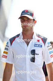 Giedo van der Garde (NLD) Sauber Reserve Driver. 09.05.2014. Formula 1 World Championship, Rd 5, Spanish Grand Prix, Barcelona, Spain, Practice Day.