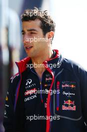 Daniel Ricciardo (AUS) Red Bull Racing. 09.05.2014. Formula 1 World Championship, Rd 5, Spanish Grand Prix, Barcelona, Spain, Practice Day.