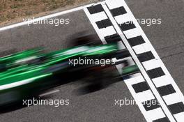 Kamui Kobayashi (JPN) Caterham CT05. 09.05.2014. Formula 1 World Championship, Rd 5, Spanish Grand Prix, Barcelona, Spain, Practice Day.