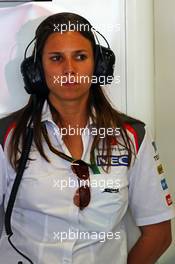 Simona de Silvestro (SUI) Sauber F1 Team Test Driver. 09.05.2014. Formula 1 World Championship, Rd 5, Spanish Grand Prix, Barcelona, Spain, Practice Day.