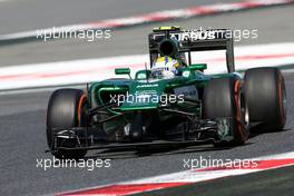 Marcus Ericsson (SWE), Caterham F1 Team  09.05.2014. Formula 1 World Championship, Rd 5, Spanish Grand Prix, Barcelona, Spain, Practice Day.