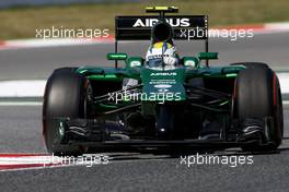 Marcus Ericsson (SWE), Caterham F1 Team  09.05.2014. Formula 1 World Championship, Rd 5, Spanish Grand Prix, Barcelona, Spain, Practice Day.