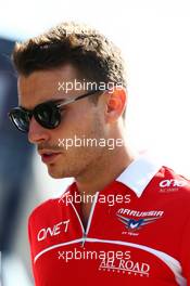 Jules Bianchi (FRA) Marussia F1 Team. 09.05.2014. Formula 1 World Championship, Rd 5, Spanish Grand Prix, Barcelona, Spain, Practice Day.