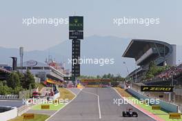 Daniil Kvyat (RUS) Scuderia Toro Rosso STR9. 09.05.2014. Formula 1 World Championship, Rd 5, Spanish Grand Prix, Barcelona, Spain, Practice Day.