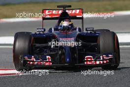 Jean-Eric Vergne (FRA), Scuderia Toro Rosso   09.05.2014. Formula 1 World Championship, Rd 5, Spanish Grand Prix, Barcelona, Spain, Practice Day.