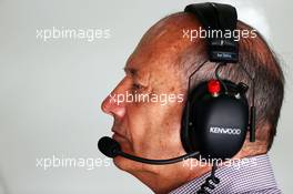 Ron Dennis (GBR) McLaren Executive Chairman. 09.05.2014. Formula 1 World Championship, Rd 5, Spanish Grand Prix, Barcelona, Spain, Practice Day.
