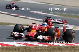 Fernando Alonso (ESP), Scuderia Ferrari  09.05.2014. Formula 1 World Championship, Rd 5, Spanish Grand Prix, Barcelona, Spain, Practice Day.
