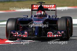 Daniil Kvyat (RUS), Scuderia Toro Rosso  09.05.2014. Formula 1 World Championship, Rd 5, Spanish Grand Prix, Barcelona, Spain, Practice Day.