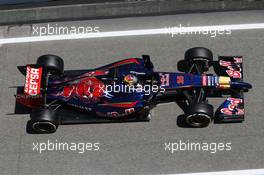 Jean-Eric Vergne (FRA) Scuderia Toro Rosso STR9. 09.05.2014. Formula 1 World Championship, Rd 5, Spanish Grand Prix, Barcelona, Spain, Practice Day.