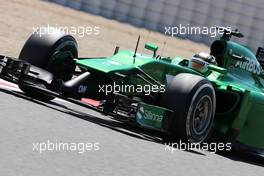 Kamui Kobayashi (JPN), Caterham F1 Team  09.05.2014. Formula 1 World Championship, Rd 5, Spanish Grand Prix, Barcelona, Spain, Practice Day.