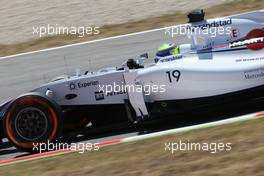 Felipe Massa (BRA), Williams F1 Team  09.05.2014. Formula 1 World Championship, Rd 5, Spanish Grand Prix, Barcelona, Spain, Practice Day.