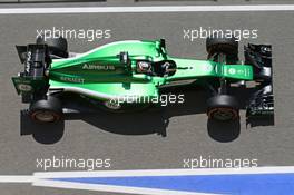 Kamui Kobayashi (JPN) Caterham CT05. 09.05.2014. Formula 1 World Championship, Rd 5, Spanish Grand Prix, Barcelona, Spain, Practice Day.