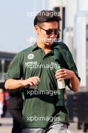 Kamui Kobayashi (JPN) Caterham. 09.05.2014. Formula 1 World Championship, Rd 5, Spanish Grand Prix, Barcelona, Spain, Practice Day.