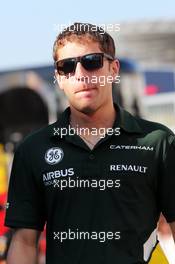 Robin Frijns (NLD) Caterham Test and Reserve Driver. 09.05.2014. Formula 1 World Championship, Rd 5, Spanish Grand Prix, Barcelona, Spain, Practice Day.