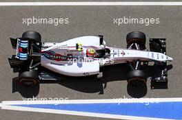 Felipe Nasr (BRA) Williams FW36 Test and Reserve Driver. 09.05.2014. Formula 1 World Championship, Rd 5, Spanish Grand Prix, Barcelona, Spain, Practice Day.