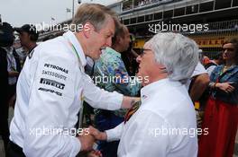 Bernie Ecclestone (GBR) on the grid. 11.05.2014. Formula 1 World Championship, Rd 5, Spanish Grand Prix, Barcelona, Spain, Race Day.