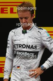 2nd place Nico Rosberg (GER) Mercedes AMG F1 W05. 11.05.2014. Formula 1 World Championship, Rd 5, Spanish Grand Prix, Barcelona, Spain, Race Day.