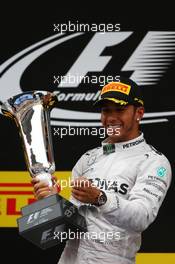 1st place Lewis Hamilton (GBR) Mercedes AMG F1. 11.05.2014. Formula 1 World Championship, Rd 5, Spanish Grand Prix, Barcelona, Spain, Race Day.