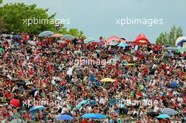 Fans. 11.05.2014. Formula 1 World Championship, Rd 5, Spanish Grand Prix, Barcelona, Spain, Race Day.