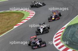 Daniil Kvyat (RUS) Scuderia Toro Rosso STR9. 11.05.2014. Formula 1 World Championship, Rd 5, Spanish Grand Prix, Barcelona, Spain, Race Day.