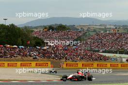 Jules Bianchi (FRA), Marussia F1 Team   11.05.2014. Formula 1 World Championship, Rd 5, Spanish Grand Prix, Barcelona, Spain, Race Day.