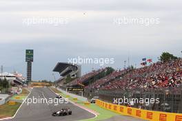 Sergio Perez (MEX), Sahara Force India  11.05.2014. Formula 1 World Championship, Rd 5, Spanish Grand Prix, Barcelona, Spain, Race Day.