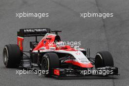 Jules Bianchi (FRA) Marussia F1 Team MR03. 11.05.2014. Formula 1 World Championship, Rd 5, Spanish Grand Prix, Barcelona, Spain, Race Day.