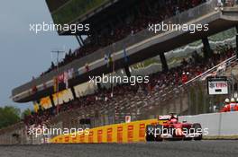 Kimi Raikkonen (FIN) Ferrari F14-T. 11.05.2014. Formula 1 World Championship, Rd 5, Spanish Grand Prix, Barcelona, Spain, Race Day.