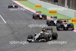 Esteban Gutierrez (MEX), Sauber F1 Team  11.05.2014. Formula 1 World Championship, Rd 5, Spanish Grand Prix, Barcelona, Spain, Race Day.
