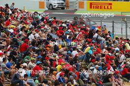 Fans. 11.05.2014. Formula 1 World Championship, Rd 5, Spanish Grand Prix, Barcelona, Spain, Race Day.