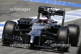 Jenson Button (GBR) McLaren MP4-29. 10.05.2014. Formula 1 World Championship, Rd 5, Spanish Grand Prix, Barcelona, Spain, Qualifying Day.