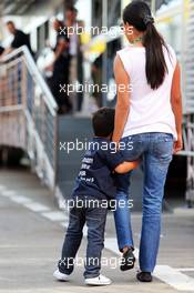 Felipinho Massa (BRA), son of Felipe Massa (BRA) Williams. 10.05.2014. Formula 1 World Championship, Rd 5, Spanish Grand Prix, Barcelona, Spain, Qualifying Day.