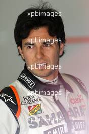 Sergio Perez (MEX), Sahara Force India  10.05.2014. Formula 1 World Championship, Rd 5, Spanish Grand Prix, Barcelona, Spain, Qualifying Day.