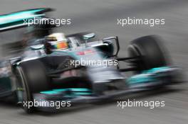 Lewis Hamilton (GBR) Mercedes AMG F1 W05. 10.05.2014. Formula 1 World Championship, Rd 5, Spanish Grand Prix, Barcelona, Spain, Qualifying Day.