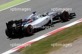 Felipe Massa (BRA), Williams F1 Team  10.05.2014. Formula 1 World Championship, Rd 5, Spanish Grand Prix, Barcelona, Spain, Qualifying Day.