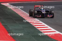 Jean-Eric Vergne (FRA) Scuderia Toro Rosso STR9. 10.05.2014. Formula 1 World Championship, Rd 5, Spanish Grand Prix, Barcelona, Spain, Qualifying Day.