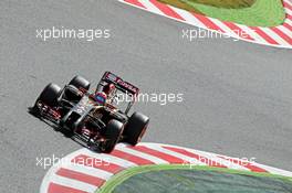 Romain Grosjean (FRA) Lotus F1 E22. 10.05.2014. Formula 1 World Championship, Rd 5, Spanish Grand Prix, Barcelona, Spain, Qualifying Day.