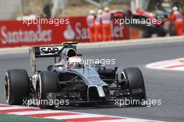 Kevin Magnussen (DEN) McLaren MP4-29. 10.05.2014. Formula 1 World Championship, Rd 5, Spanish Grand Prix, Barcelona, Spain, Qualifying Day.