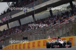 Daniil Kvyat (RUS), Scuderia Toro Rosso  10.05.2014. Formula 1 World Championship, Rd 5, Spanish Grand Prix, Barcelona, Spain, Qualifying Day.