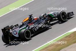 Nico Hulkenberg (GER), Sahara Force India  10.05.2014. Formula 1 World Championship, Rd 5, Spanish Grand Prix, Barcelona, Spain, Qualifying Day.