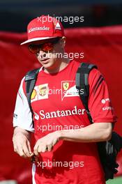 Kimi Raikkonen (FIN) Ferrari. 10.05.2014. Formula 1 World Championship, Rd 5, Spanish Grand Prix, Barcelona, Spain, Qualifying Day.