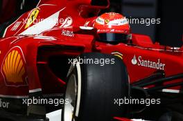 Kimi Raikkonen (FIN) Ferrari F14-T. 10.05.2014. Formula 1 World Championship, Rd 5, Spanish Grand Prix, Barcelona, Spain, Qualifying Day.