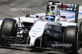 Felipe Massa (BRA) Williams FW36. 10.05.2014. Formula 1 World Championship, Rd 5, Spanish Grand Prix, Barcelona, Spain, Qualifying Day.