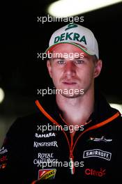 Nico Hulkenberg (GER) Sahara Force India F1. 11.05.2014. Formula 1 World Championship, Rd 5, Spanish Grand Prix, Barcelona, Spain, Race Day.