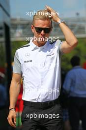 Kevin Magnussen (DEN) McLaren. 08.05.2014. Formula 1 World Championship, Rd 5, Spanish Grand Prix, Barcelona, Spain, Preparation Day.