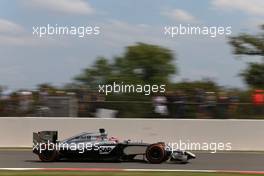 Jenson Button (GBR), McLaren F1 Team  04.07.2014. Formula 1 World Championship, Rd 9, British Grand Prix, Silverstone, England, Practice Day.