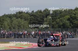 Jean-Eric Vergne (FRA) Scuderia Toro Rosso STR9. 04.07.2014. Formula 1 World Championship, Rd 9, British Grand Prix, Silverstone, England, Practice Day.