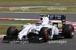 Valtteri Bottas (FIN) Williams FW36. 04.07.2014. Formula 1 World Championship, Rd 9, British Grand Prix, Silverstone, England, Practice Day.