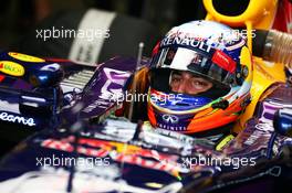 Daniel Ricciardo (AUS) Red Bull Racing RB10. 04.07.2014. Formula 1 World Championship, Rd 9, British Grand Prix, Silverstone, England, Practice Day.
