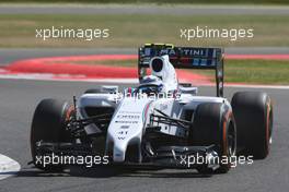 Susie Wolff (GBR) Williams FW36 Development Driver. 04.07.2014. Formula 1 World Championship, Rd 9, British Grand Prix, Silverstone, England, Practice Day.